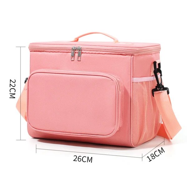 Damen isolierte Kühltasche mit vielseitigem Fächersystem Hover Image