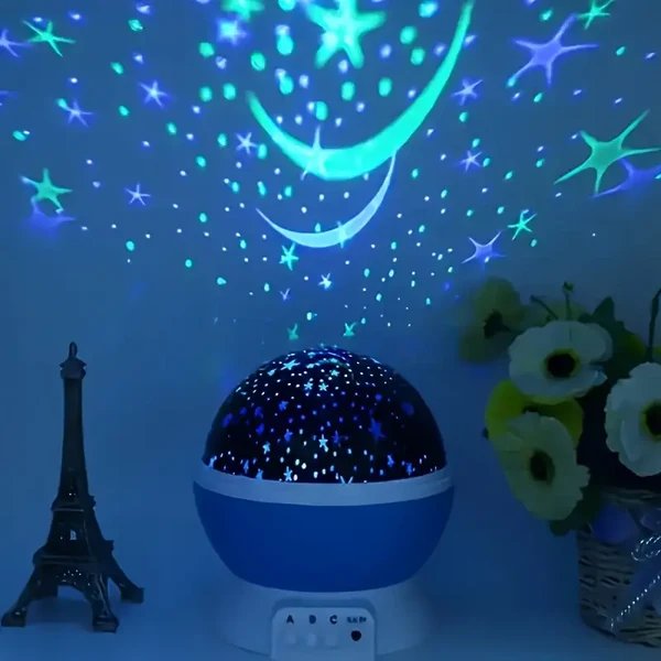 Verzauberndes Sternenhimmel Nachtlicht – Magie im Kinderzimmer schaffen Hover Image