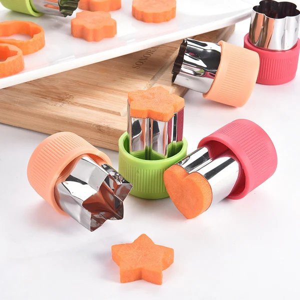 Ausstechformen-Set Aus Edelstahl mit Ergonomischem Griff Hover Image