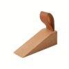 NordGrip Holz Türstopper – Skandinavisches Design mit rutschfester Basis