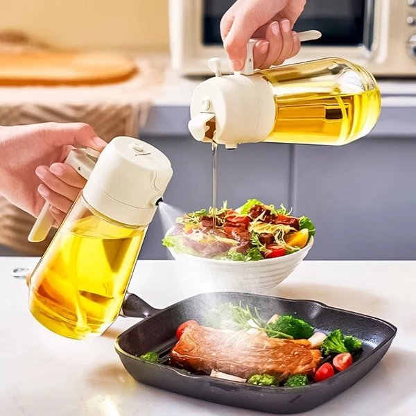 2-in-1 470ml Öl- und Essig-Sprüher Hover Image