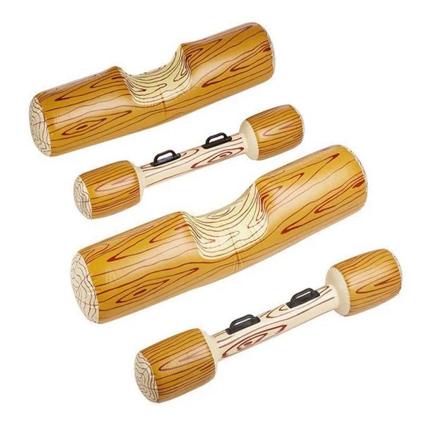 Unisex Aufblasbare Holz-Balance-Liege Hover Image