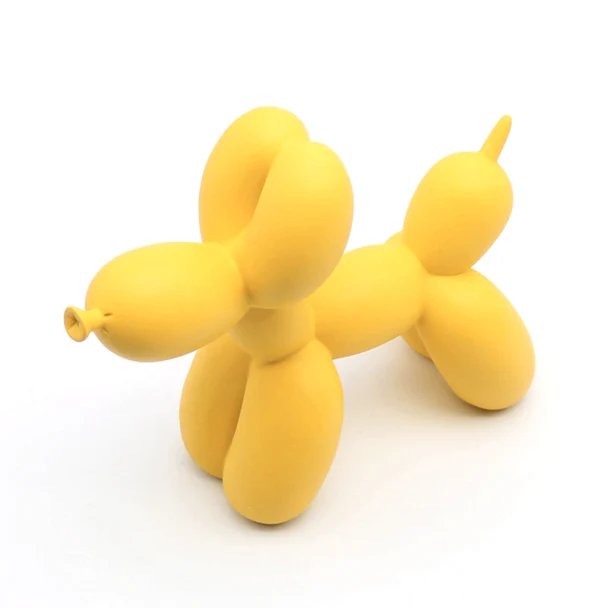 Bunte Ballonhund Skulptur – Moderne Deko für Wohnzimmer und Büro