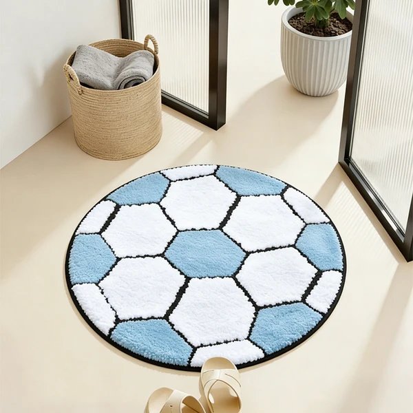 Fußball Design Teppich Hover Image