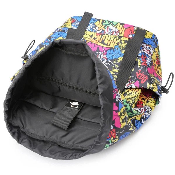 WoFloral Muster Multi-Kompartiment Rucksack Hover Image