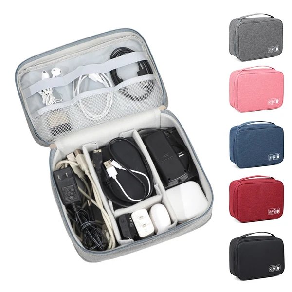 Damen Multifunktionale Elektronik-Organizertasche