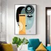 Eye On Goal - Canvas Wandkunst Malerei