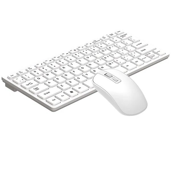 Kompaktes Kabelloses Tastatur- und Maus-Set