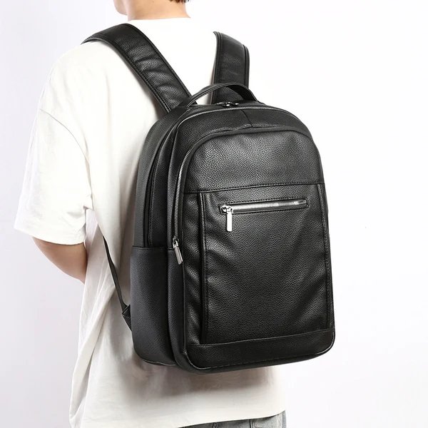 Premium Leder Business Rucksack