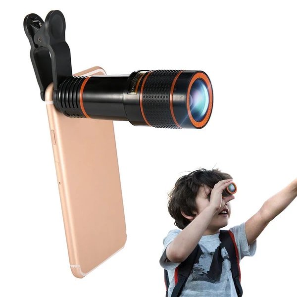 12X Handykamera Objektiv Kit