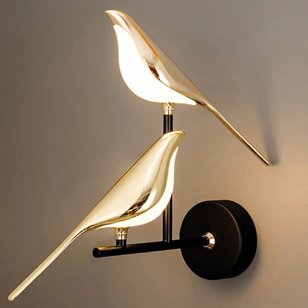 Rotierende LED-Wandlampe - LuminaBird