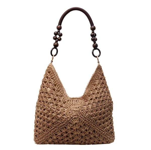 Handgefertigte Häkel-Hobo-Tasche