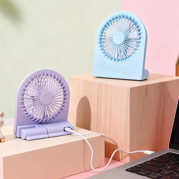 Damen Tragbarer USB Ventilator mit elegantem Design