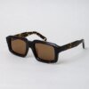 Damen Sonnenbrille im stilvollen und facettenreichen Design mit komfortablem Kunststoffrahmen