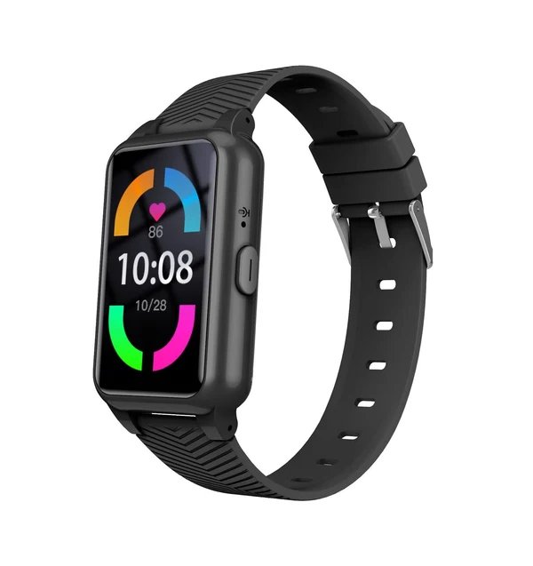Sturzerkennungsuhr für Senioren - 4G Medizinischer Alarm mit GPS & SOS Smartwatch