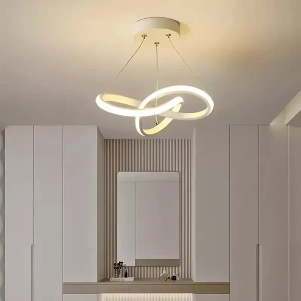 Moderne LED-Deckenlampe - WaveGlow