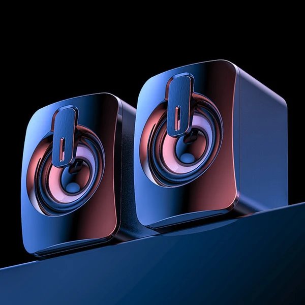 RGB Desktop-Lautsprecher mit immersiver Klangqualität Hover Image