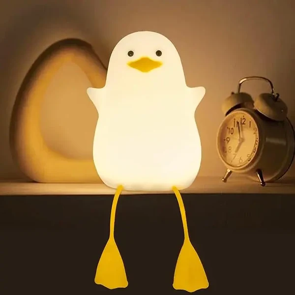 Charmante Ente Sanfte Glow LED Schreibtischlampe