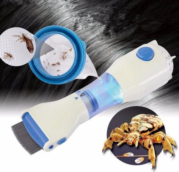 LiceFree Pro – Elektrischer Läuseentferner mit Staubsauger und 4 Aufsätzen