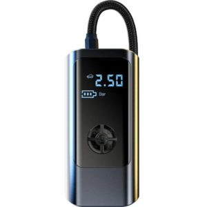 PowerPump Wireless Air Compressor – 150 PSI Reifenpumpe mit digitalem Display & LED