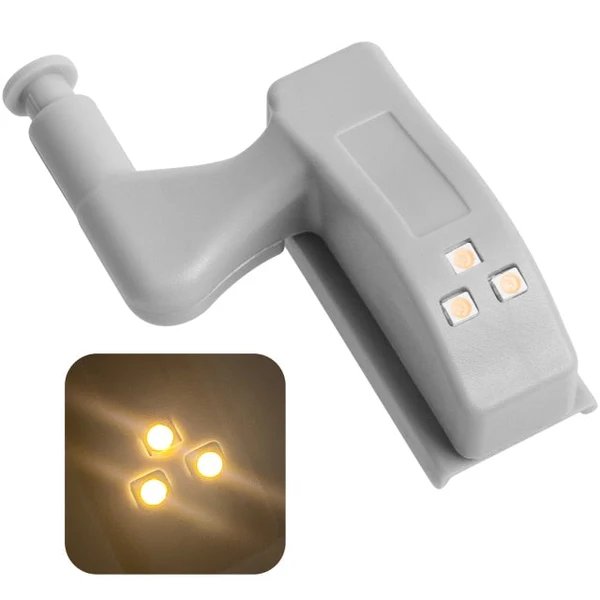 10Stk LED Sensor Scharnier Kleiderschranklampe