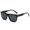 Damen Sonnenbrille mit transparentem Rahmen und UV-Schutz