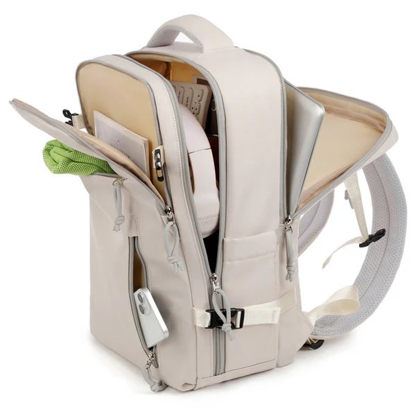 Stylischer Rucksack mit Mehrfachfach-Design