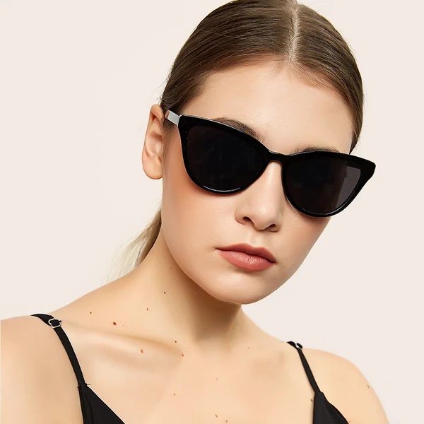 Damen modische Katzenaugen Sonnenbrille