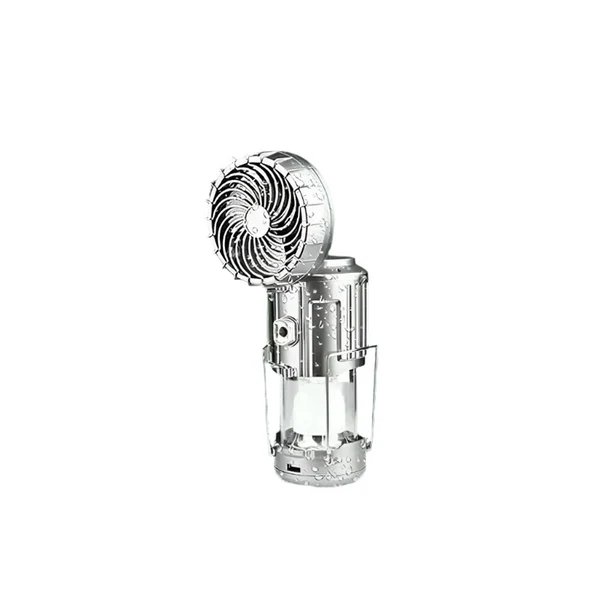 Faltbares Licht mit integriertem Ventilator und USB-wiederaufladbarem Power
