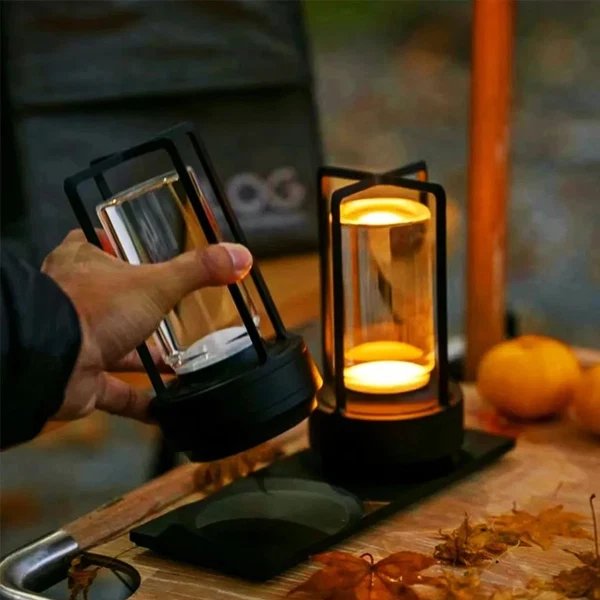 Clary LED Drahtlose Retro Metall Bar Schreibtischlampe
