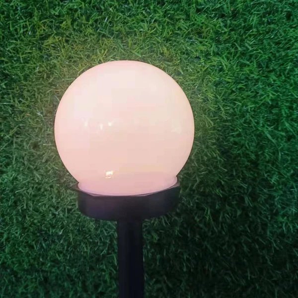Modern minimalist Solar wasserdicht ABS Ball LED Landschaft Beleuchtung Außenlicht für Garten