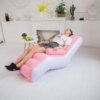 Damen Aufblasbare Komfort-Lounge mit ergonomischen Armlehnen