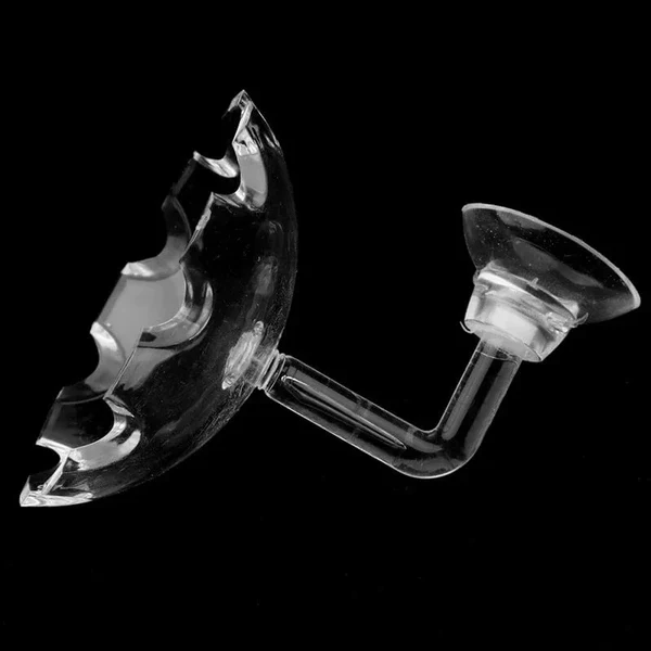 Shrimp Feeder Dish Shrimp Feed Dish Aquarium Fish Tank Shrimp Food Bowl Feeding Clear Glass Feeding Tube Dish Suction Accessory Hover Image