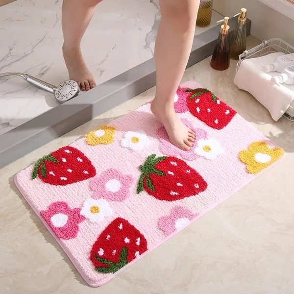 BerryBlossom Florale Sanftheit Verschönern Sie Ihr Badezimmer!