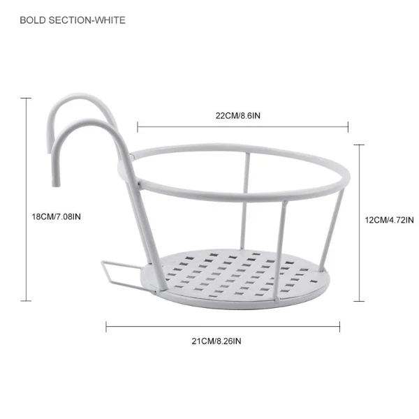 Einfacher Garten Blumen Topf Halter Regal