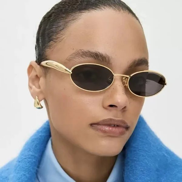 Damen modische Oversized-Sonnenbrille mit elegantem Design