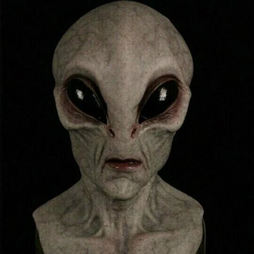 Realistische Alien-Maske – Latex- und Silikon-Halloween-Maske für Cosplay und Partys
