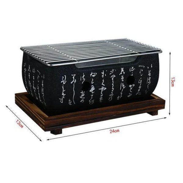 Portabler Koreanischer Orientalischer Grillofen