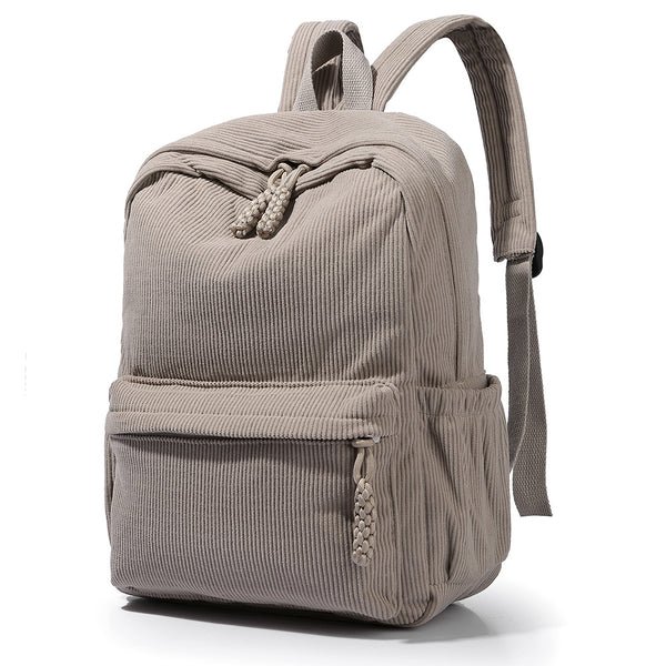 WoTextured Fabric Casual Rucksack Hover Image