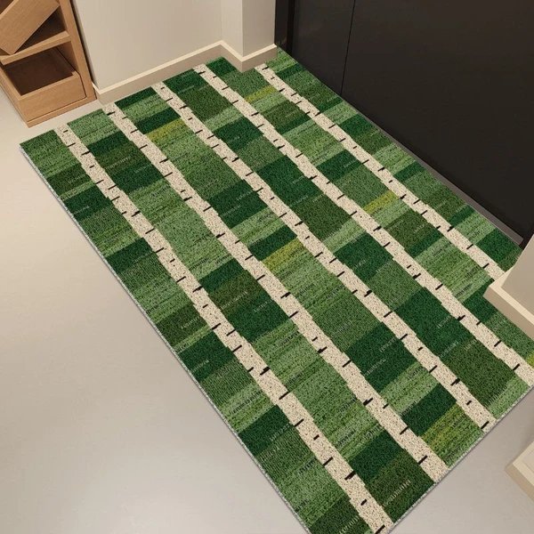 Moderner geometrischer Teppich