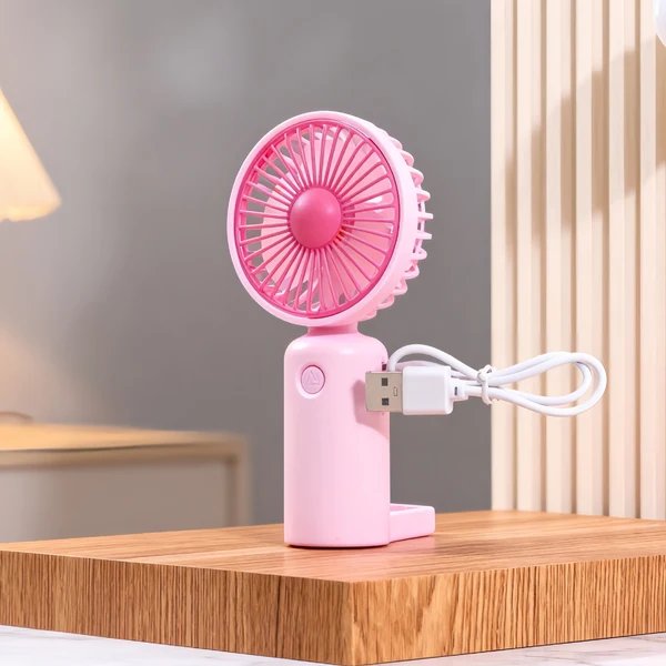 Damen Tragbarer Tischventilator mit mehrfacher Geschwindigkeitsregelung und USB-Anschluss