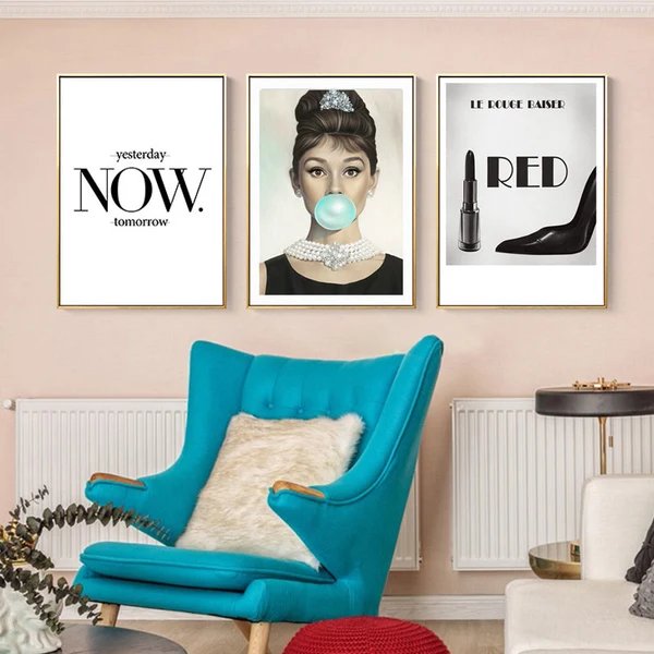 Poster mit inspirierendem Lebenszitat – Leinwandbild