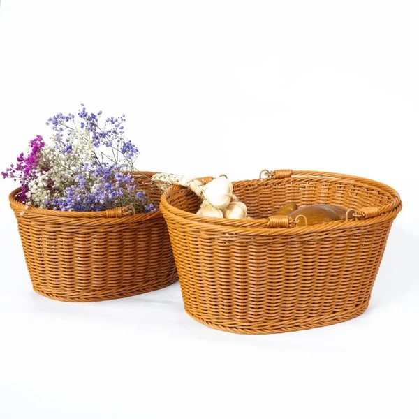 Damen Handgeflochtener Einkaufskorb