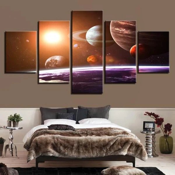 Sonnensystem – Leinwandbild