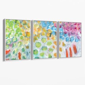 Abstrakte Kunst Sommerfrüchte Leinwand