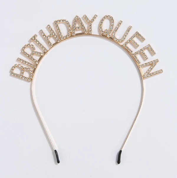 Damen Haarschmuck mit funkelndem Schriftzug Hover Image