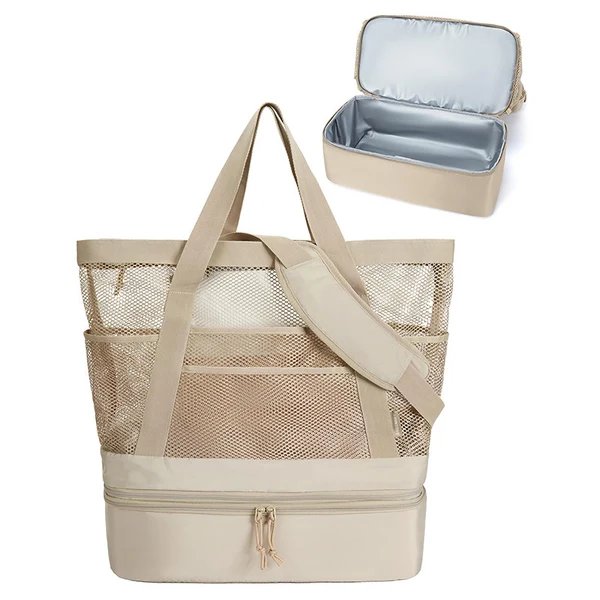 Strapazierfähige Kühltasche mit Praktischem Abnehmbarem Innenfach