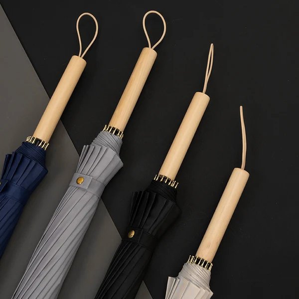 Damen Faltbarer Regenschirm mit eleganter Handhabung und einzigartigem Design
