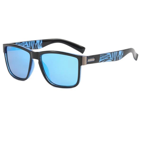 Herren Modische Schutzbrille mit mattem Finish und UV-Schutz Hover Image