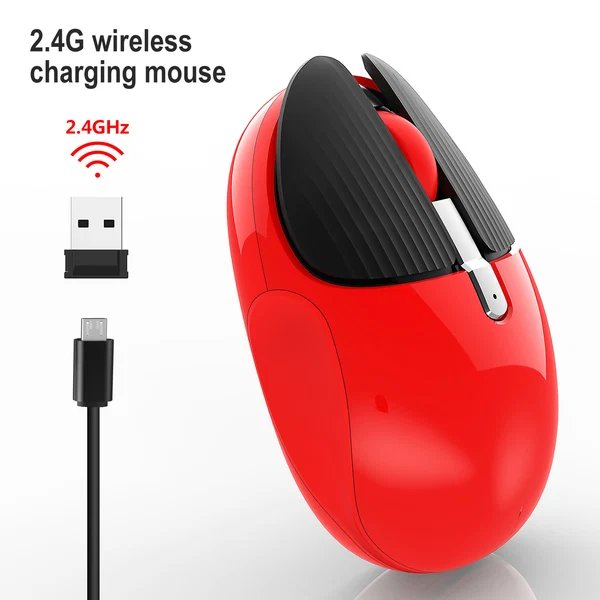 Drahtlose ergonomische Maus mit präziser Nachverfolgung Hover Image